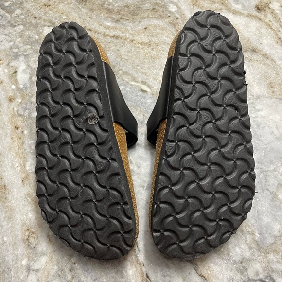 Papillio Birkenstock Gizeh Flex Vegan Platform Thong Sandals Black Size 36 L5 - Picture 9 of 10